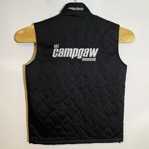 Alpine North Campgaw Snow Sports Ski Men's Small Black‎ Waterproof Full Zip Vest